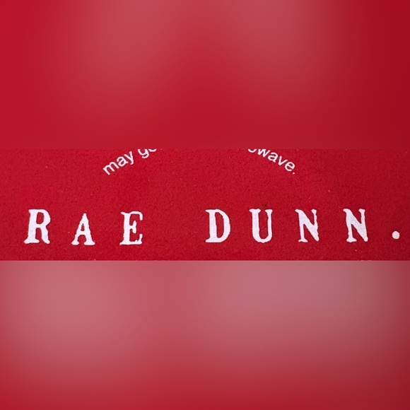 Rae Dunn Red Santa's Helper Holiday Topper Mug - Picture 2 of 2